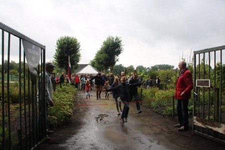 Winnaar konijnenloop.